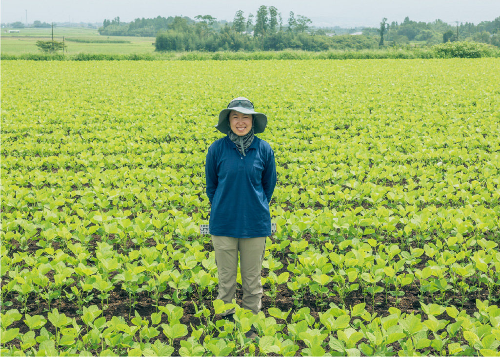 国内外での農業経験を経て 都城へ。農地マネジメントに 挑戦中